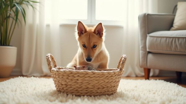 Comment choisir un panier anti stress chien pour son bien-être ?