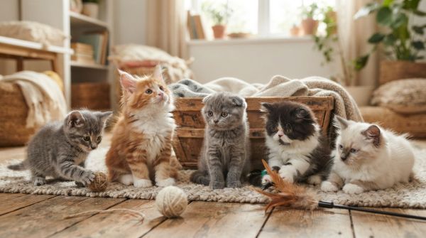 Les différentes races de chatons et leurs caractéristiques